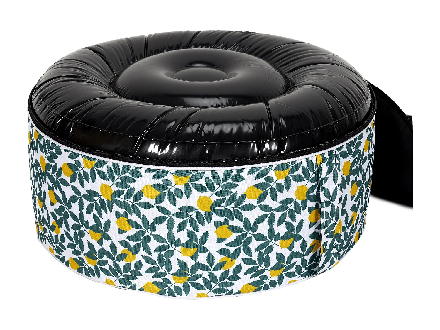 Pouf Gonflable Zeste Bicolore - Lot De 6