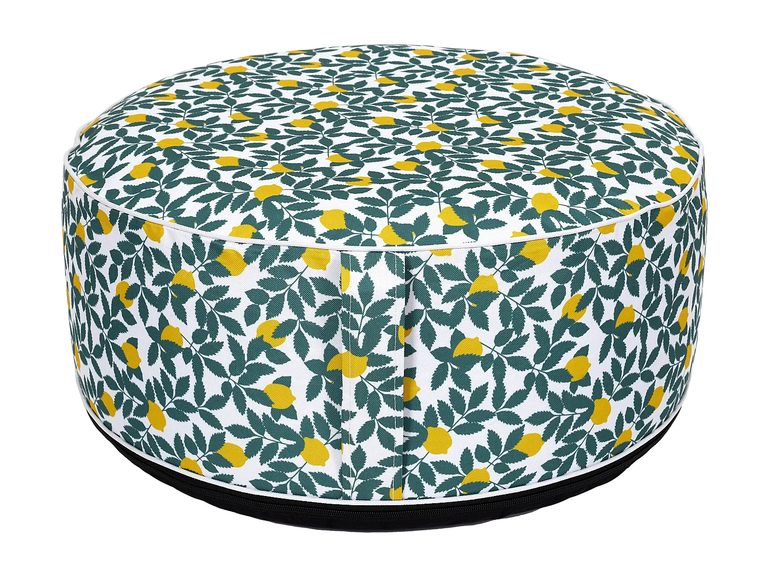 Pouf Gonflable Zeste Bicolore - Lot De 6