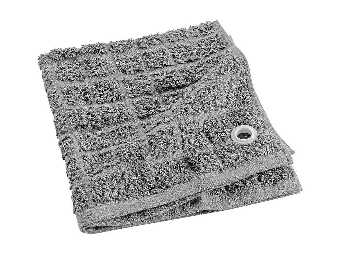 Essuie-Main en Coton "Déjeuner" 50x50cm Gris