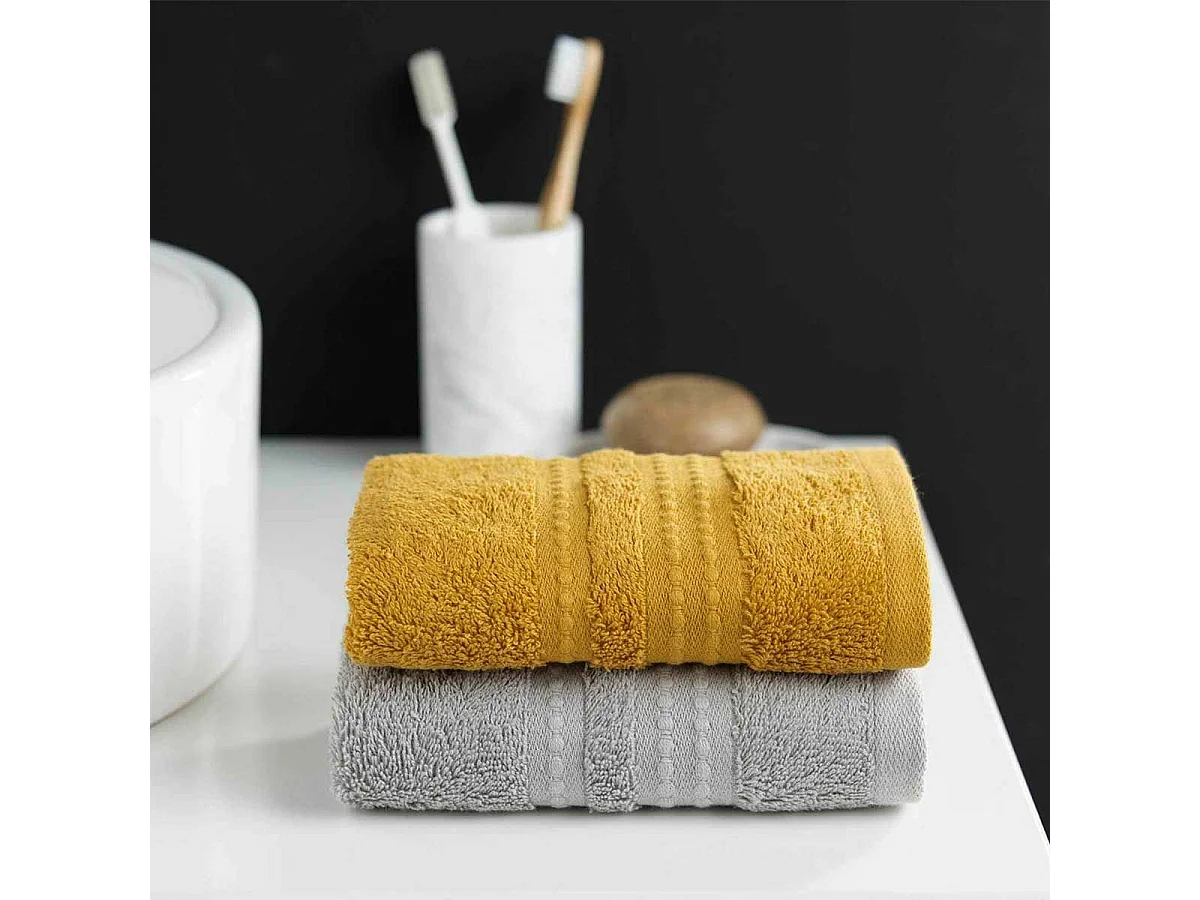 Serviette d'Invité "Excellence" 30x50cm Tournesol