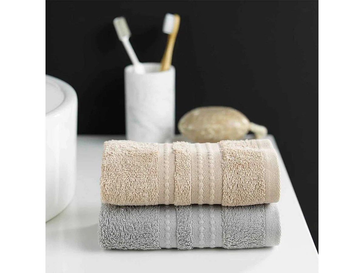 Serviette d'Invité "Excellence" 30x50cm Sable