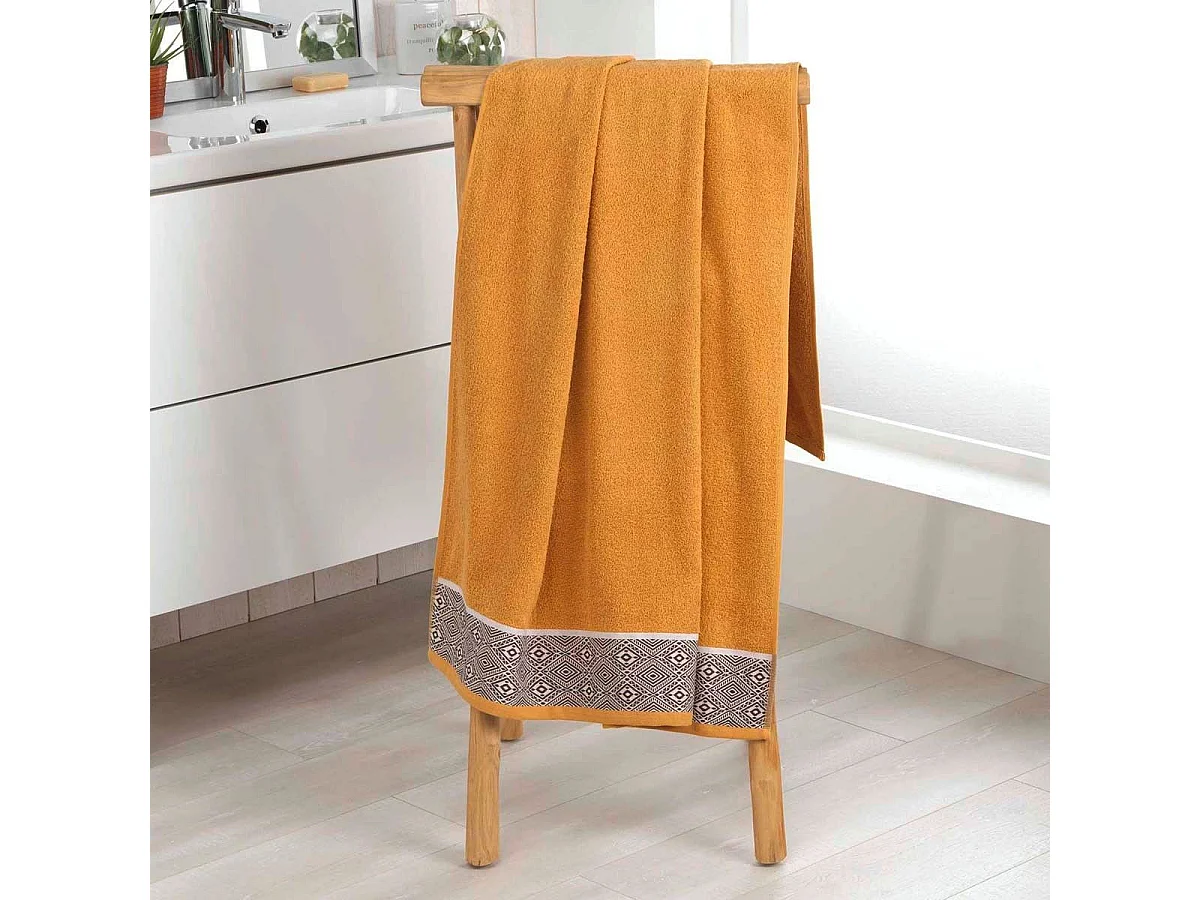 Drap de Bain "Esteban" 90x150cm Ocre