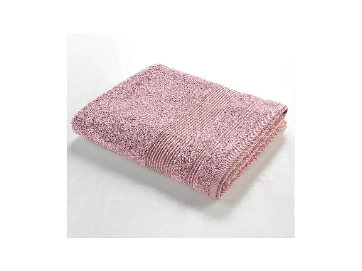 Drap de Bain "Tendresse" 90x150cm Bois de Rose