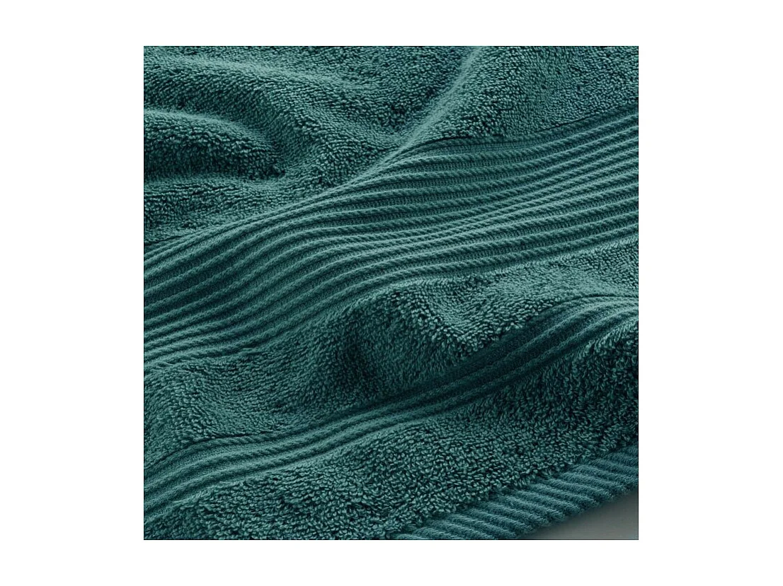 Drap de Bain "Tendresse" 90x150cm Émeraude