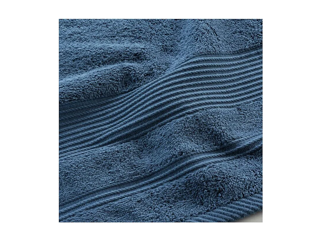 Drap de Bain "Tendresse" 90x150cm Saphir