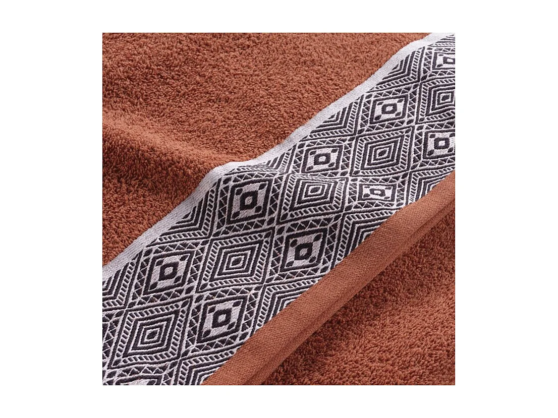 Drap de Bain "Esteban" 90x150cm Terracotta