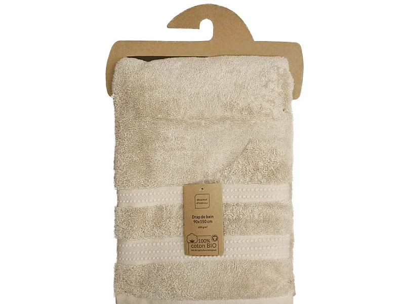 Drap de Bain "Excellence" 90x150cm Sable