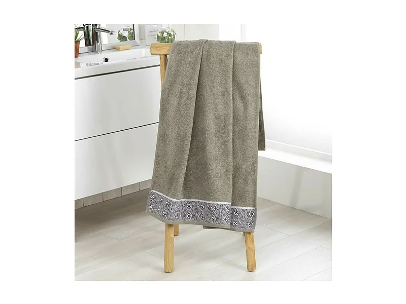 Drap de Bain "Esteban" 90x150cm Kaki