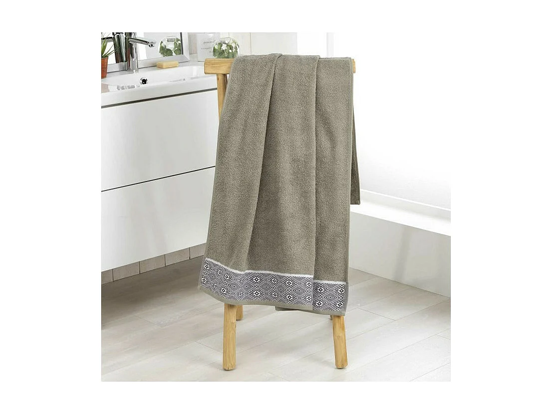 Drap de Bain "Esteban" 90x150cm Kaki