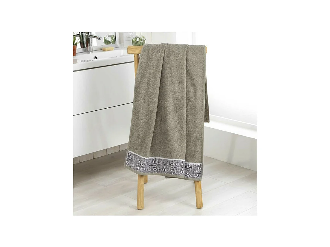 Drap de Bain "Esteban" 90x150cm Kaki