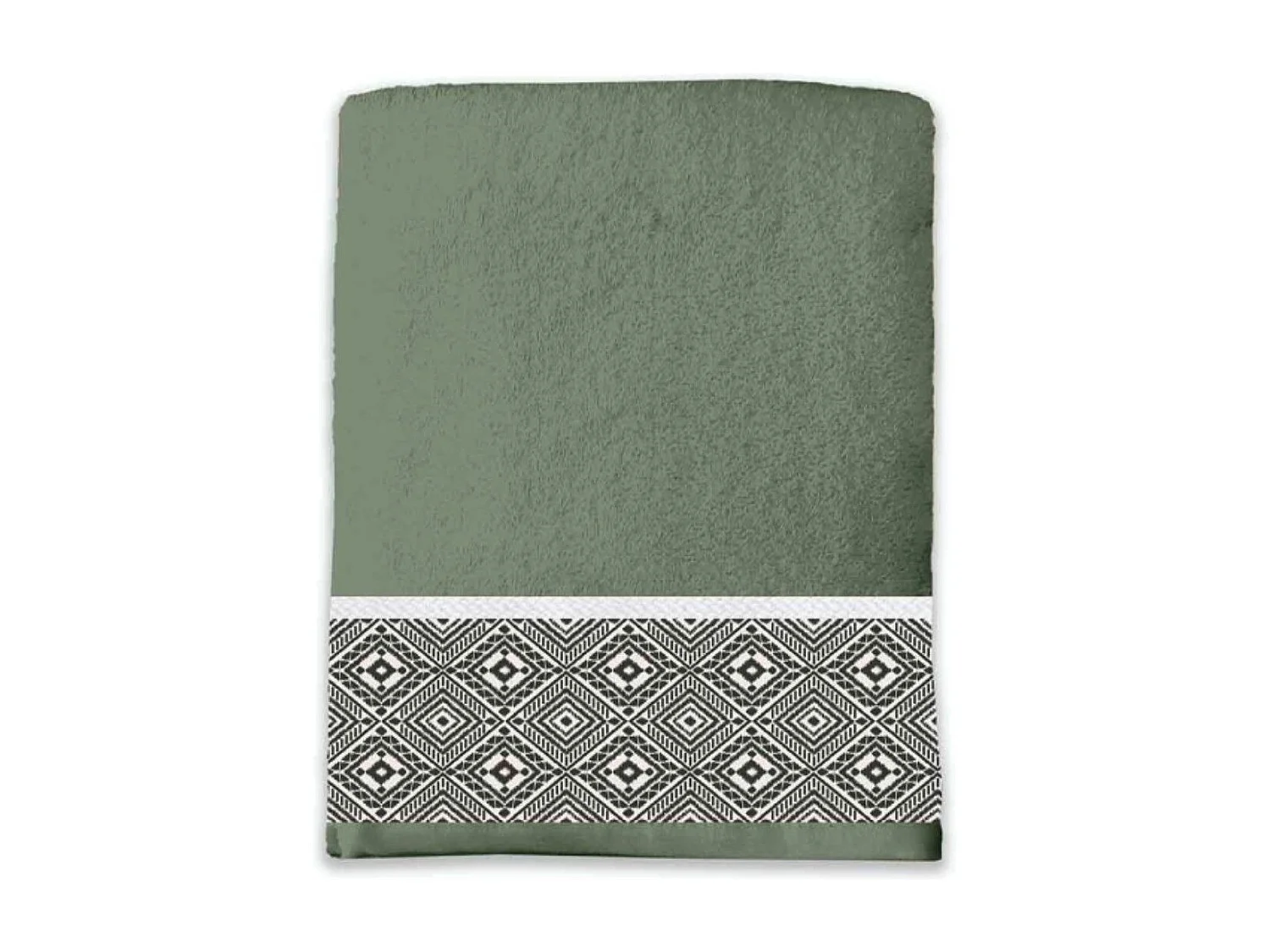 Drap de Bain "Esteban" 90x150cm Kaki