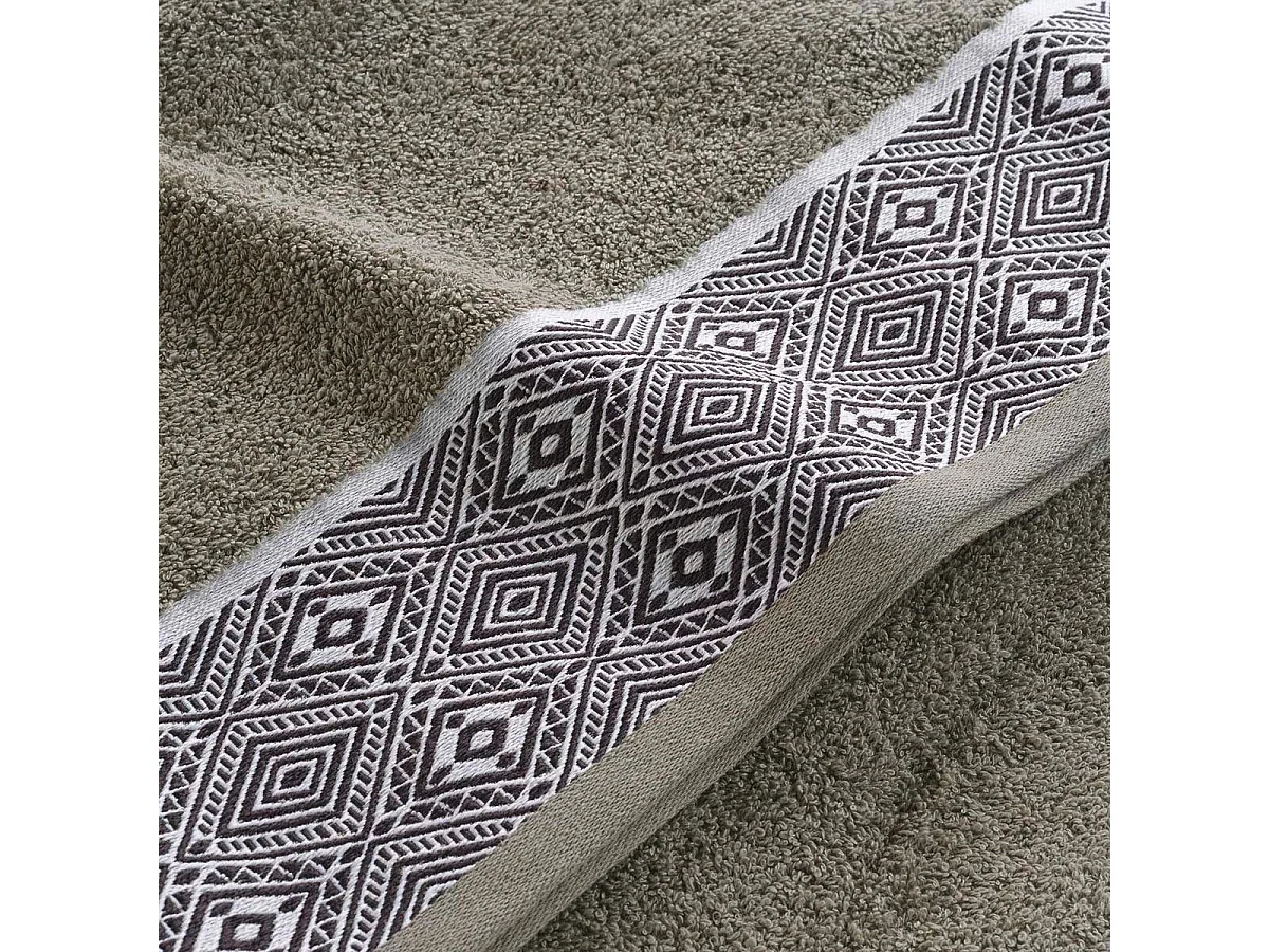 Drap de Bain "Esteban" 90x150cm Kaki