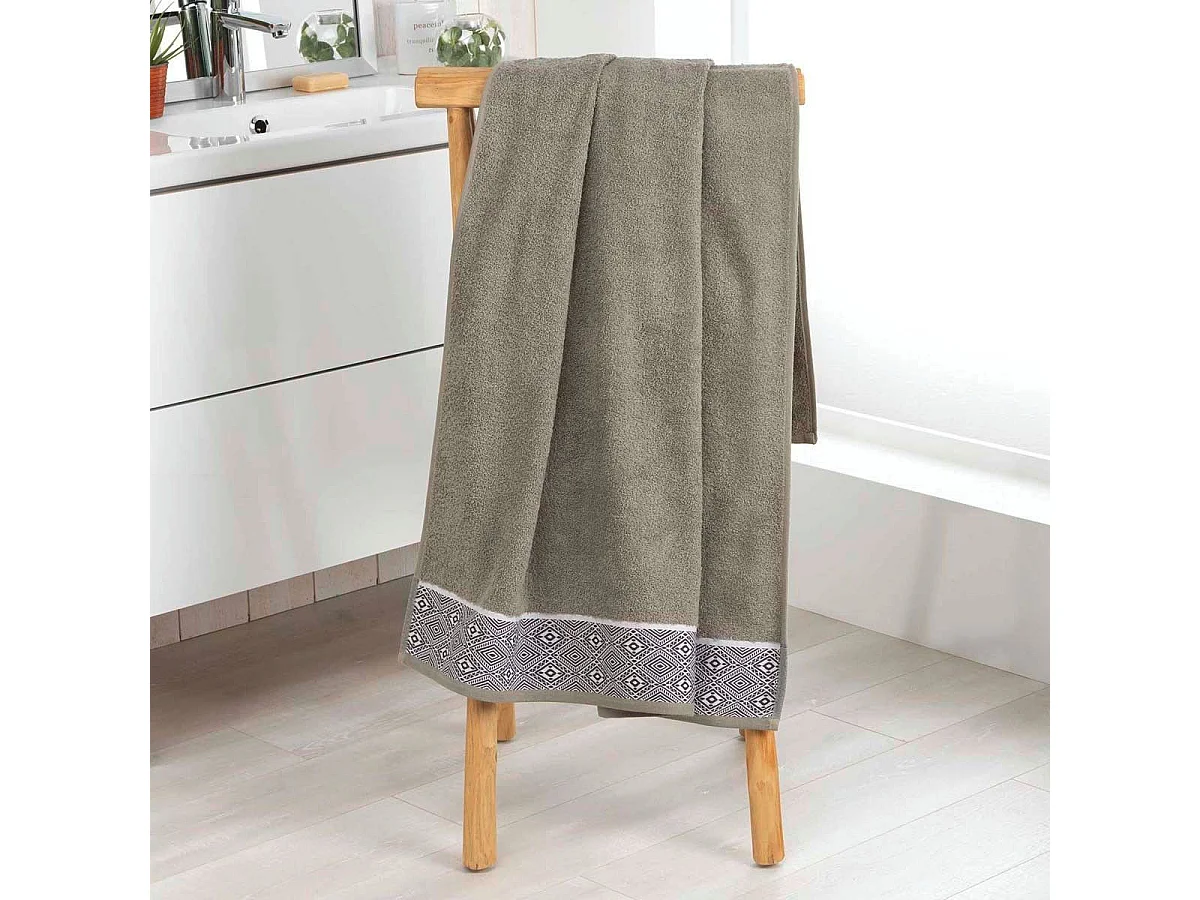 Drap de Bain "Esteban" 90x150cm Kaki