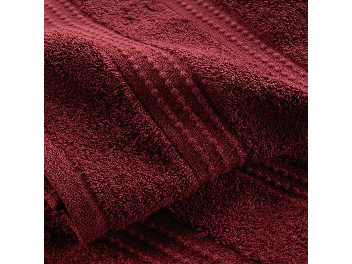 Drap de Bain "Excellence" 90x150cm Bordeaux