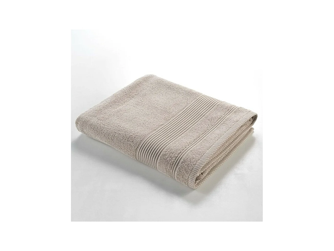 Drap de Bain "Tendresse" 90x150cm Taupe