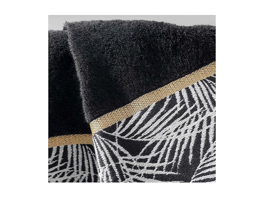 Drap de Bain "Orbella" 90x150cm Noir