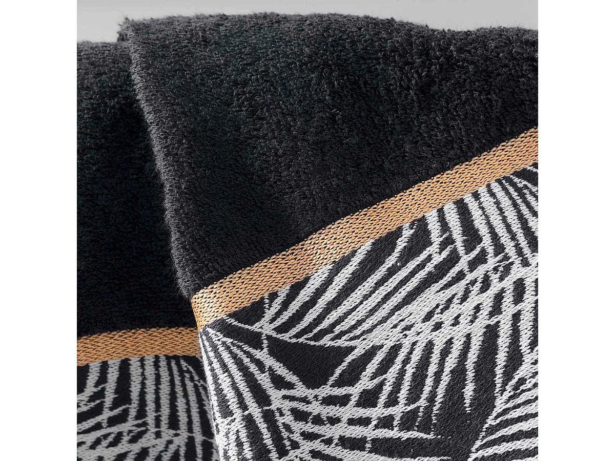 Drap de Bain "Orbella" 90x150cm Noir