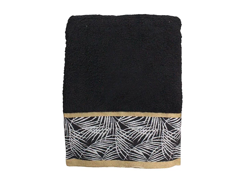 Drap de Bain "Orbella" 90x150cm Noir