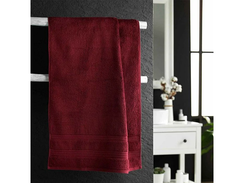 Drap de Douche "Excellence" 70x130cm Bordeaux