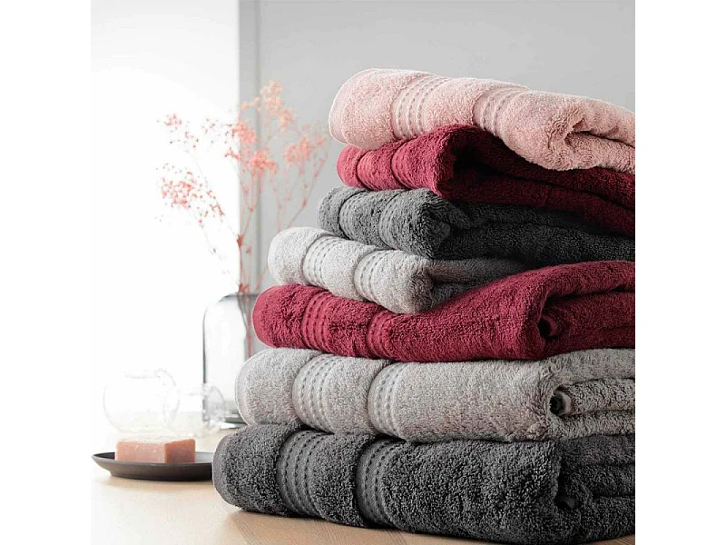 Drap de Douche "Excellence" 70x130cm Bordeaux