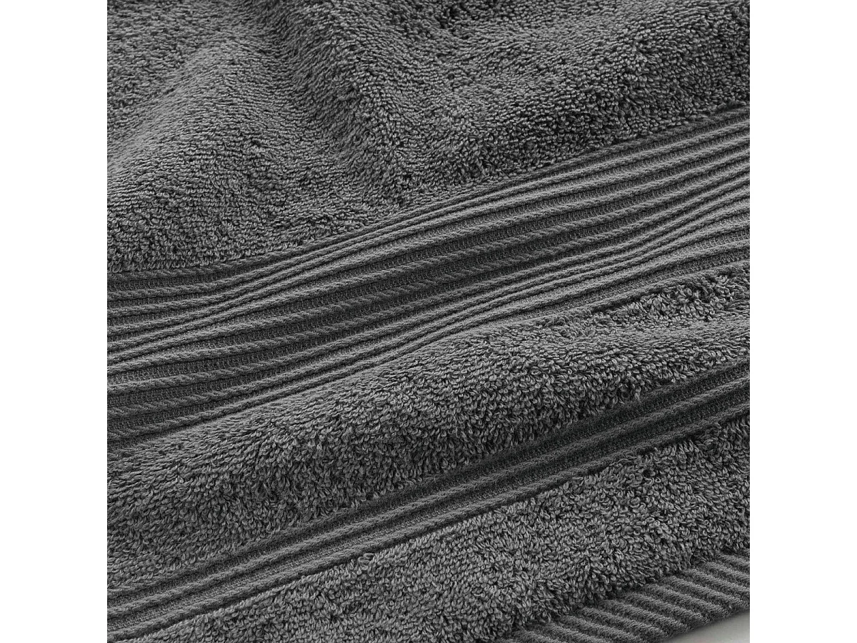 Drap de Bain "Tendresse" 90x150cm Anthracite