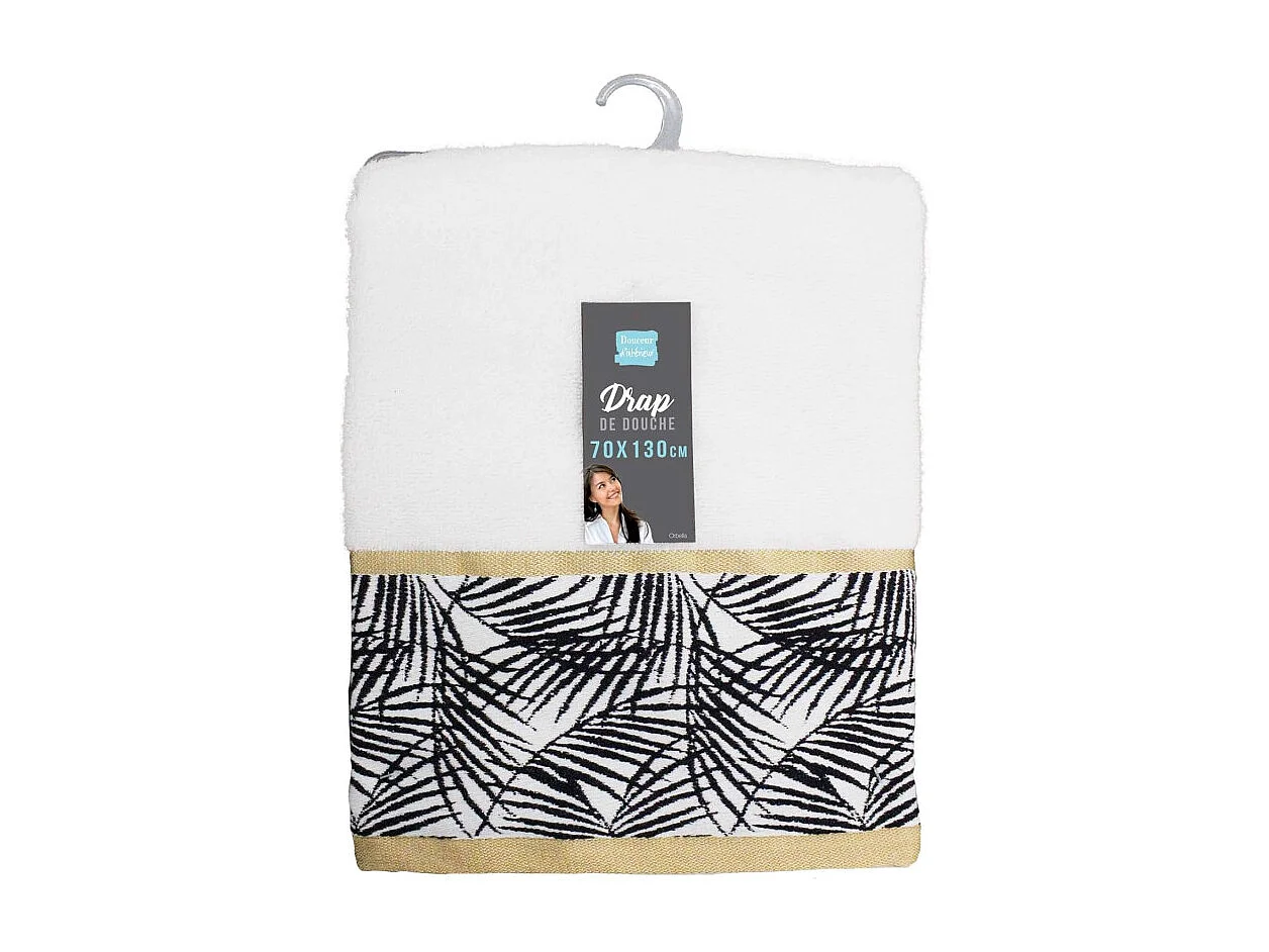Drap de Douche "Orbella" 70x130cm Blanc