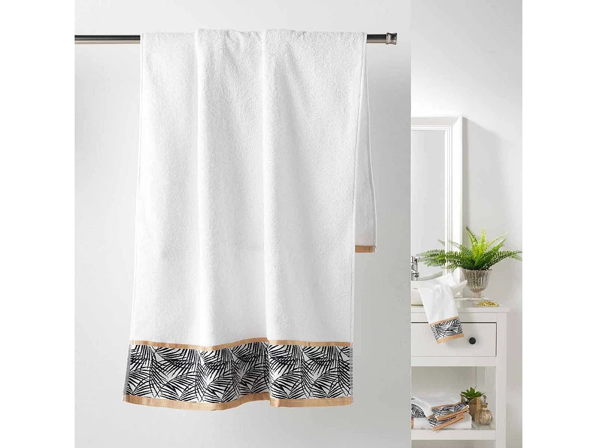 Drap de Douche "Orbella" 70x130cm Blanc