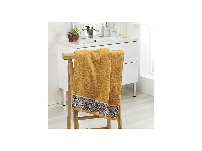 Drap de Douche "Esteban" 70x130cm Ocre