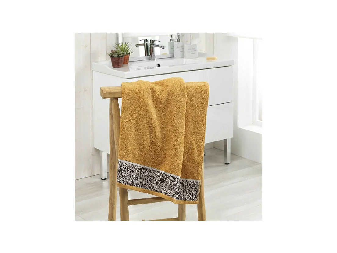 Drap de Douche "Esteban" 70x130cm Ocre