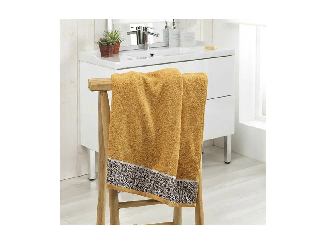 Drap de Douche "Esteban" 70x130cm Ocre