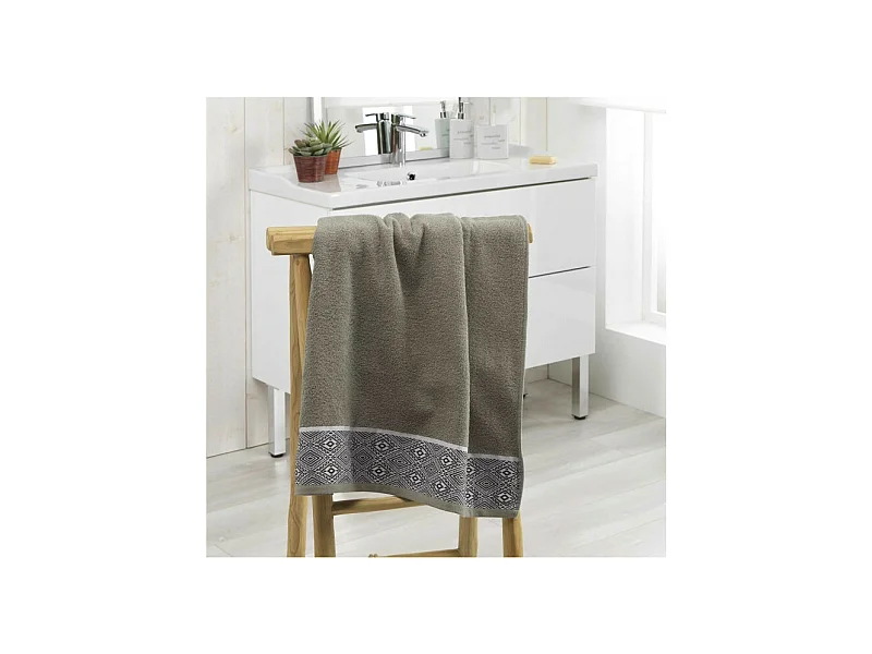 Drap de Douche "Esteban" 70x130cm Kaki