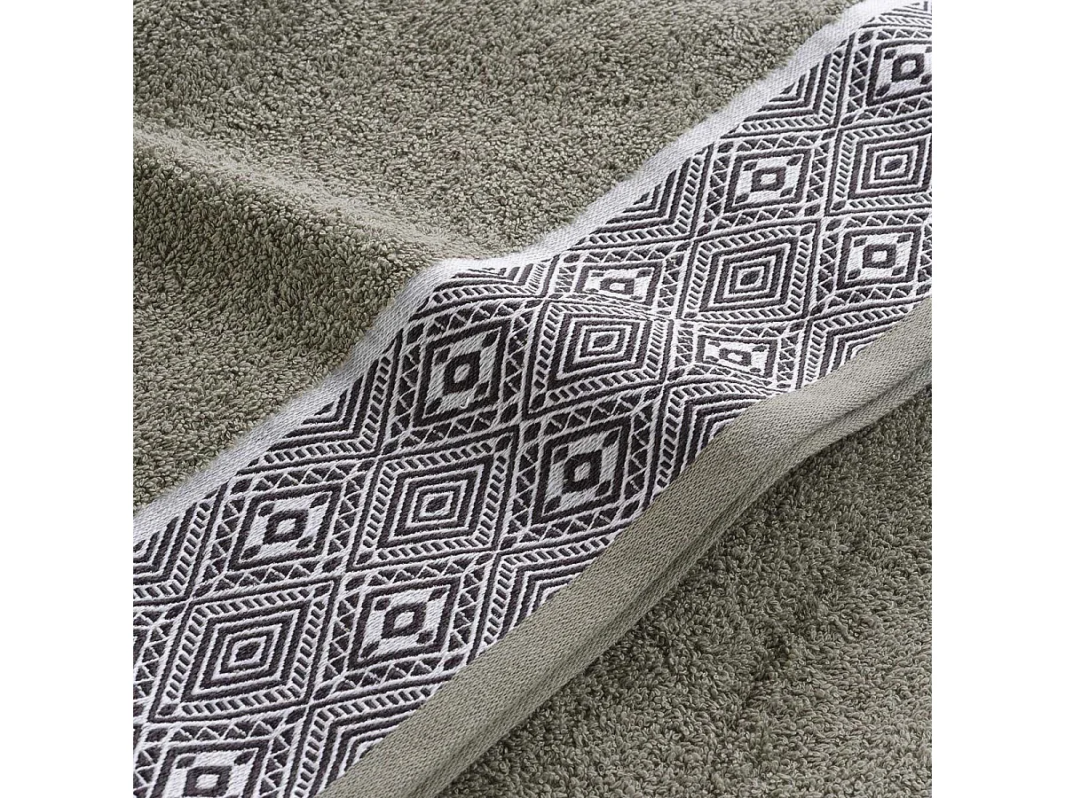 Drap de Douche "Esteban" 70x130cm Kaki