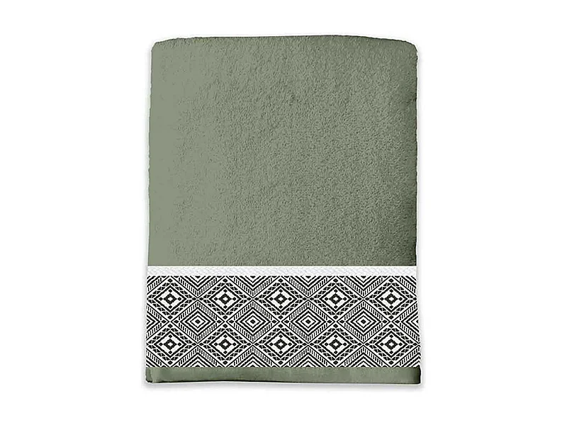 Drap de Douche "Esteban" 70x130cm Kaki