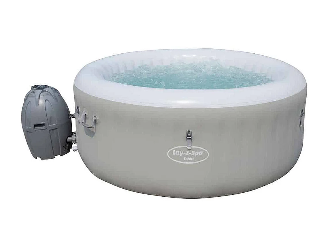 Spa Gonflable Bestway Lay-Z-Spa Ibiza pour 4-6 Personnes Carré