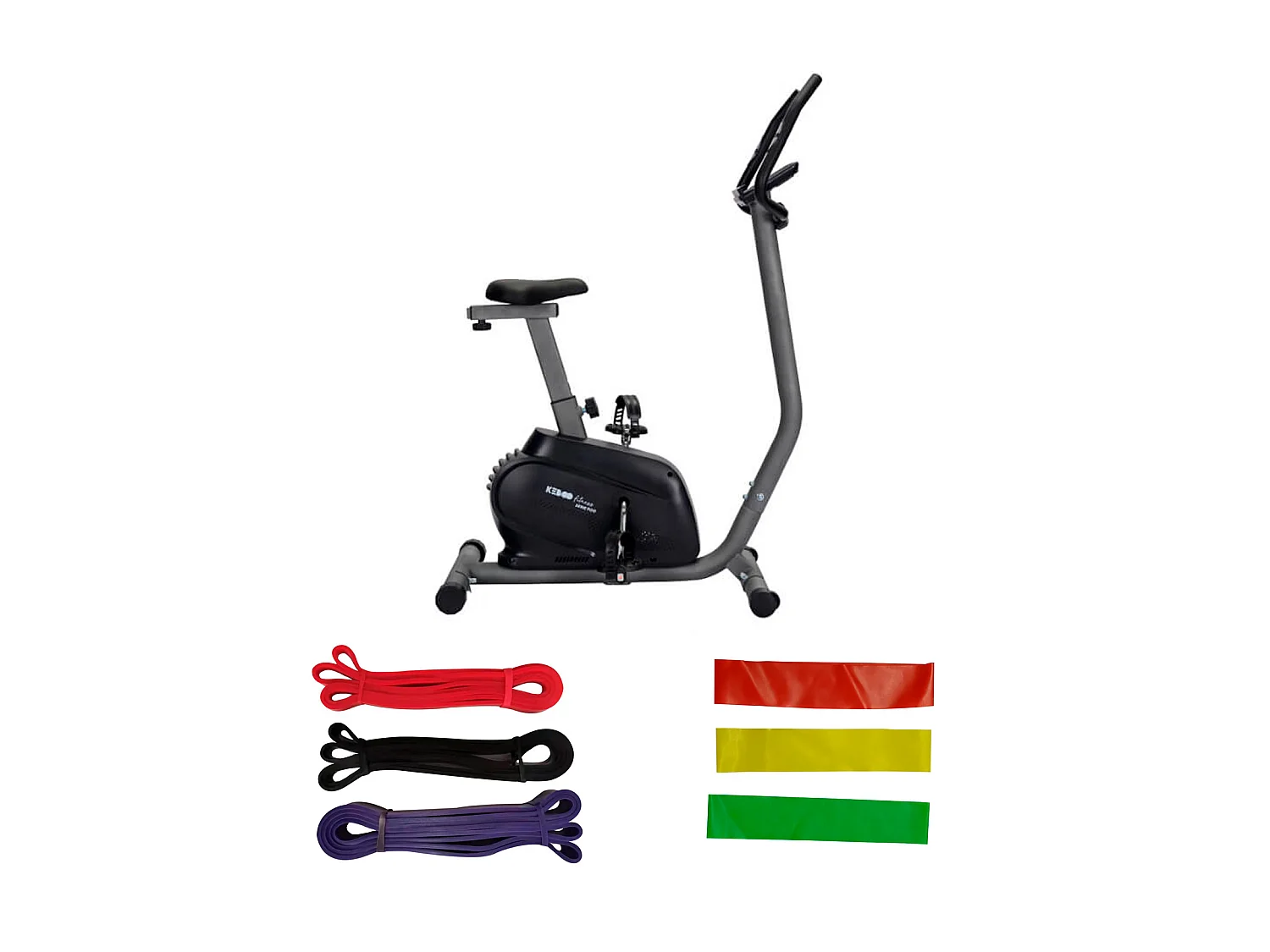 Pack Cyclette Keboo Serie 900 98x51x132 cm 16 Velocitá e 6 Bande Elastiche Differenti Livelli di Allenamento