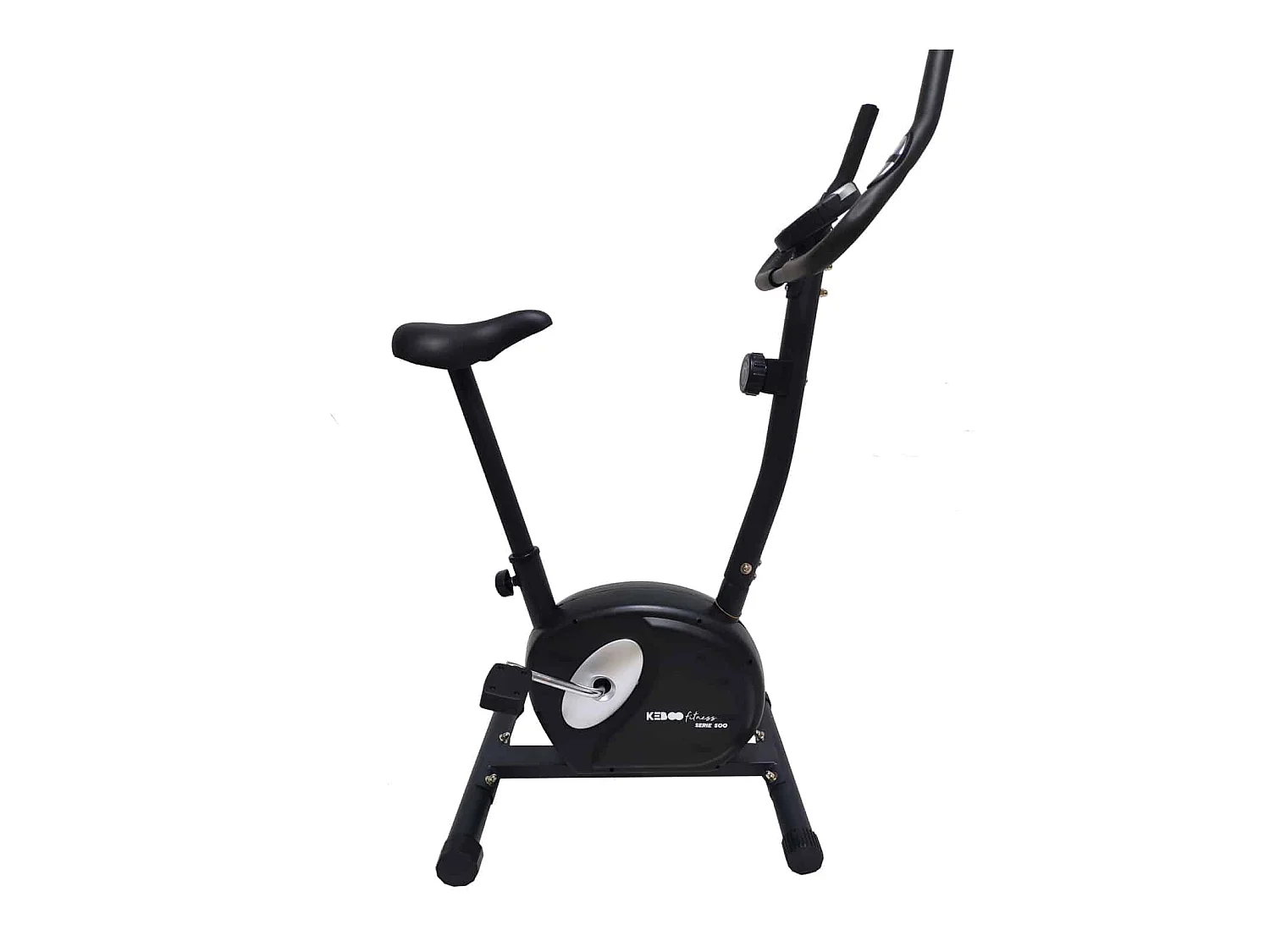 Vélo d'Appartement Keboo Serie 500 Magnétique Fréquence Cardiaque Guidon, 8 Niveaux, Siège Réglable et Moniteur LCD