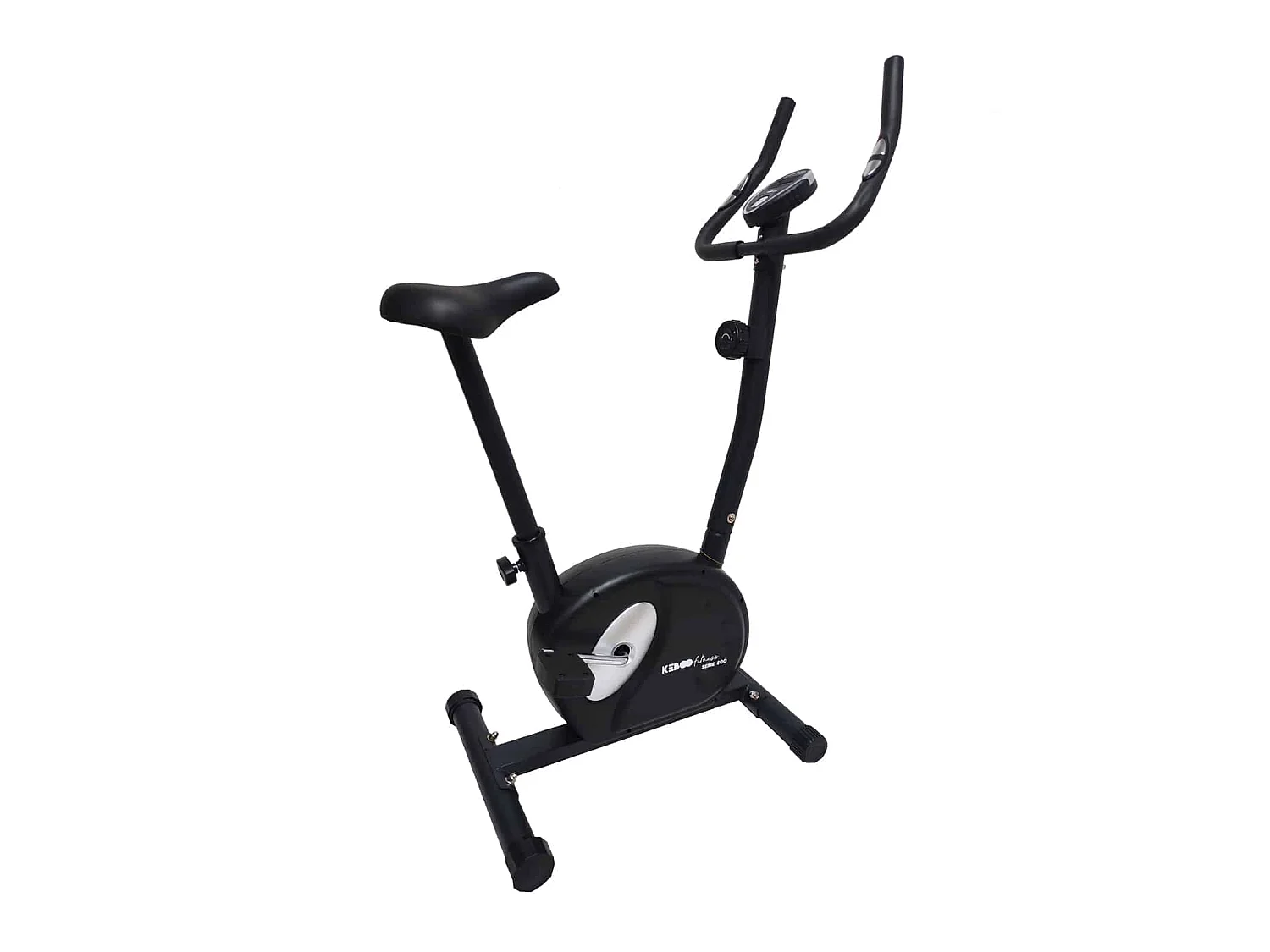 Vélo d'Appartement Keboo Serie 500 Magnétique Fréquence Cardiaque Guidon, 8 Niveaux, Siège Réglable et Moniteur LCD