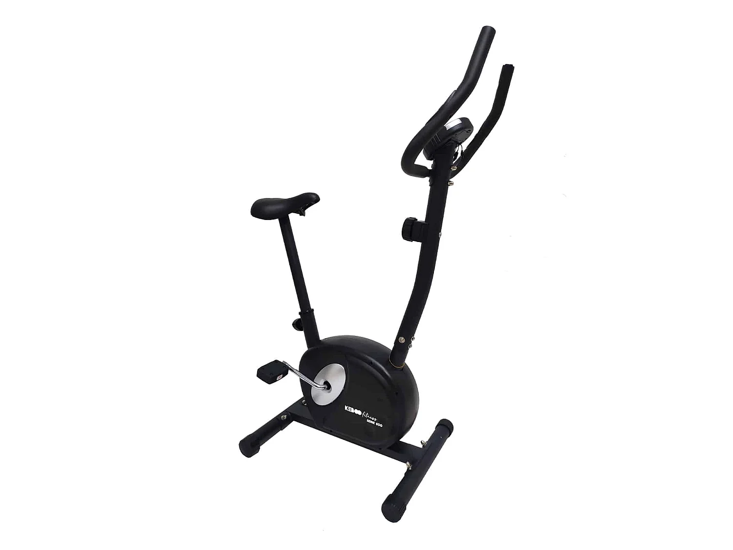 Vélo d'Appartement Keboo Serie 500 Magnétique Fréquence Cardiaque Guidon, 8 Niveaux, Siège Réglable et Moniteur LCD