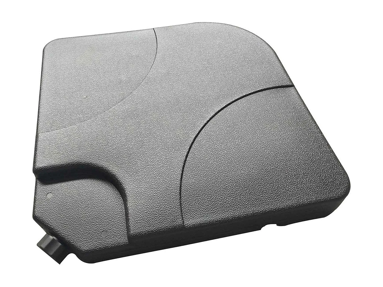 Conjunto 2 Bases de Parasol Chillvert  50x50x6 cm Fabricado en Resina de Alta Calidad y Resistencia Color Negro