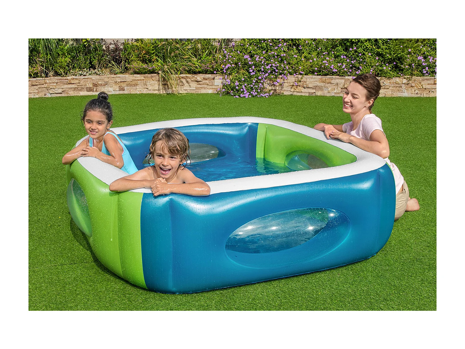 Piscine Gonflable pour Enfants Bestway Window 168x168x56 cm