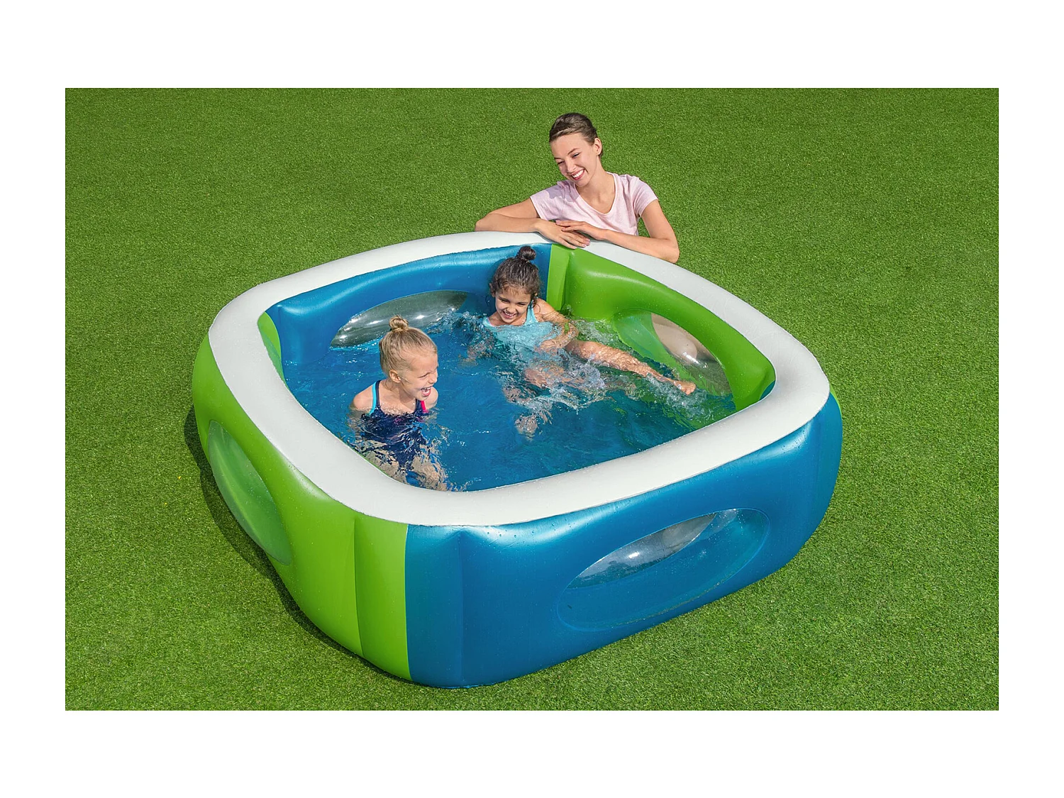 Piscina Gonfaibile per Bambini Bestway Window 168x168x56 cm