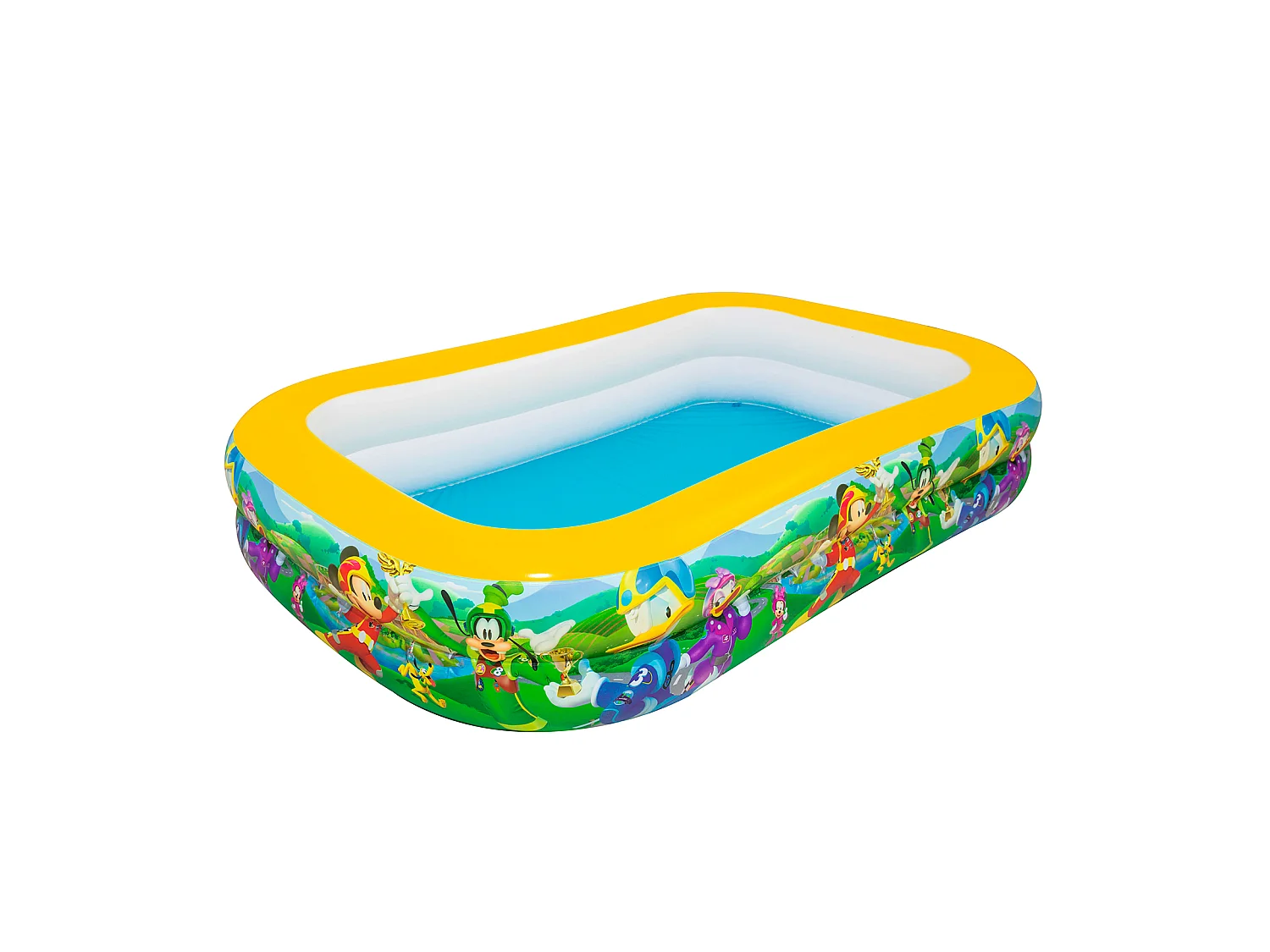Piscine Gonflable pour Enfants Bestway Mickey and the Roadster Racers Family 262 x 175 x 51 cm