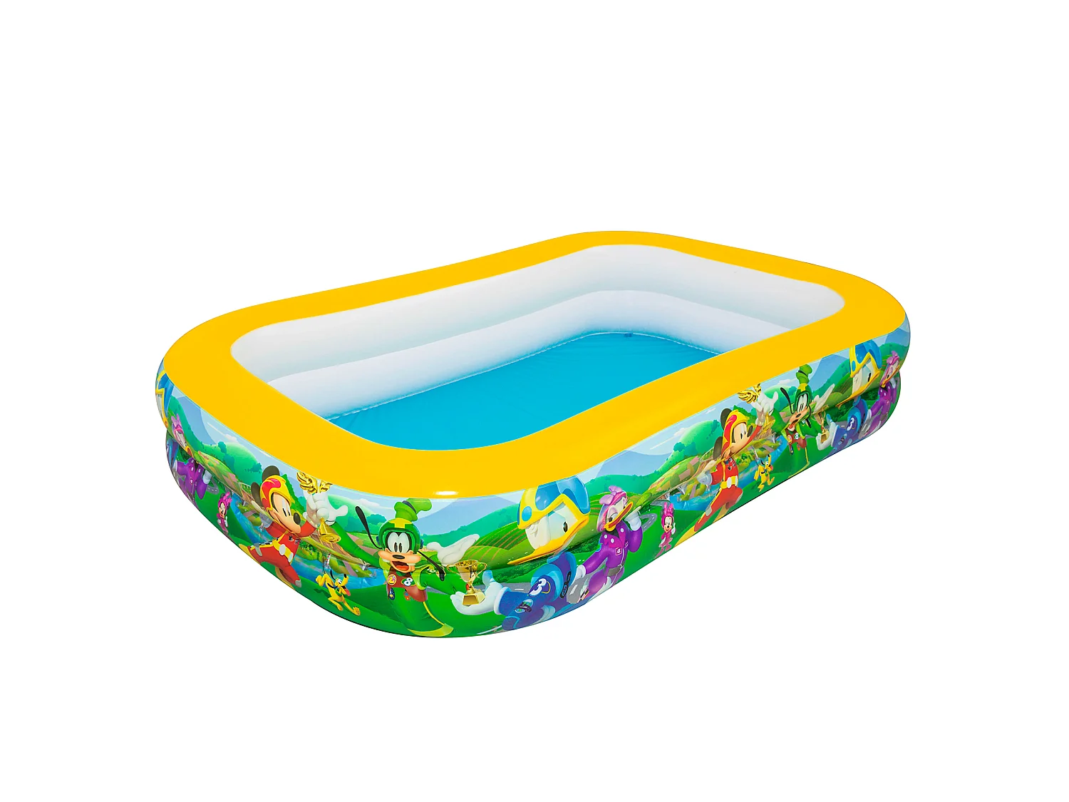 Piscine Gonflable pour Enfants Bestway Mickey and the Roadster Racers Family 262 x 175 x 51 cm