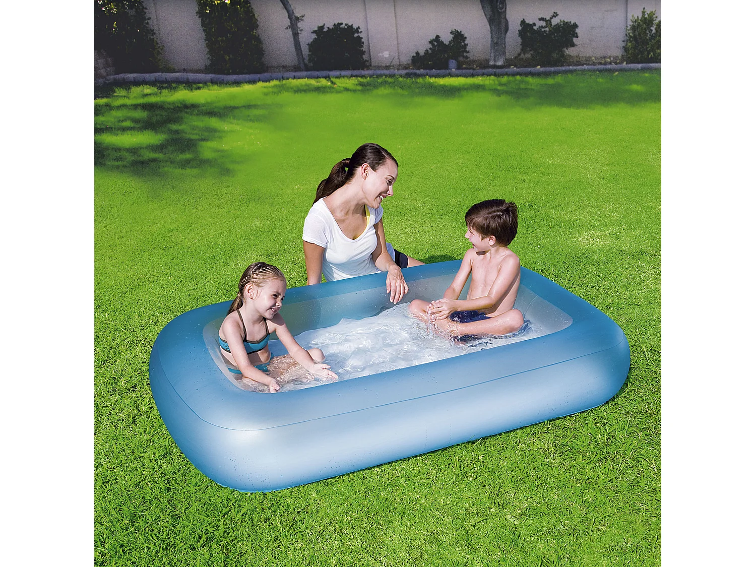 Piscine Gonflable Bestway Aquababes pour Enfants 165x104x25 cm