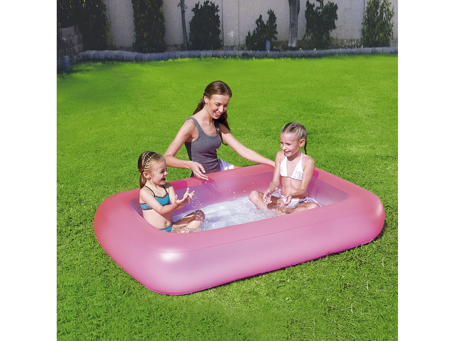 Piscine Gonflable Bestway Aquababes pour Enfants 165x104x25 cm