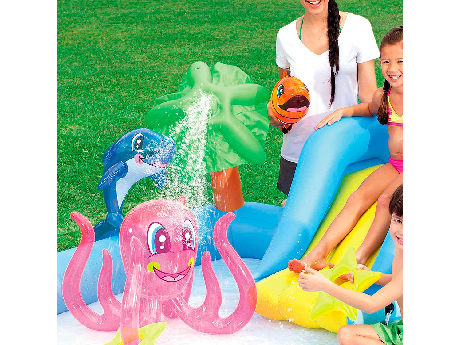 Bestway 53052 Kinderbecken Fantastic Aquarium Kinder Spiel Swimmingpool