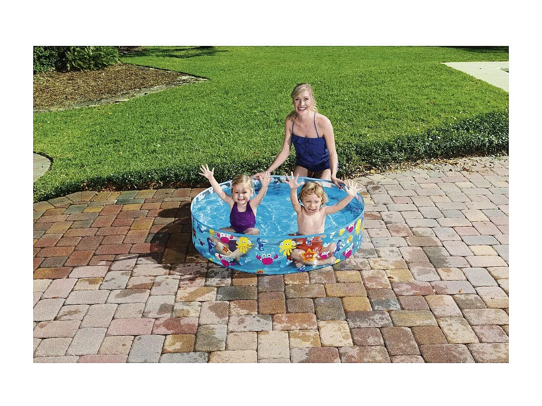 Piscine pour Enfants Bestway Fill N 'Fun Sparkling Sea 122x25 cm