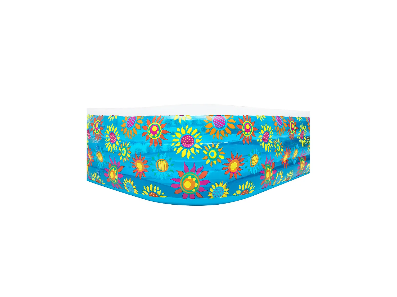 Piscine Gonflable Pour Enfants Bestway Rectangulaire Fleurs 305x183x56 cm