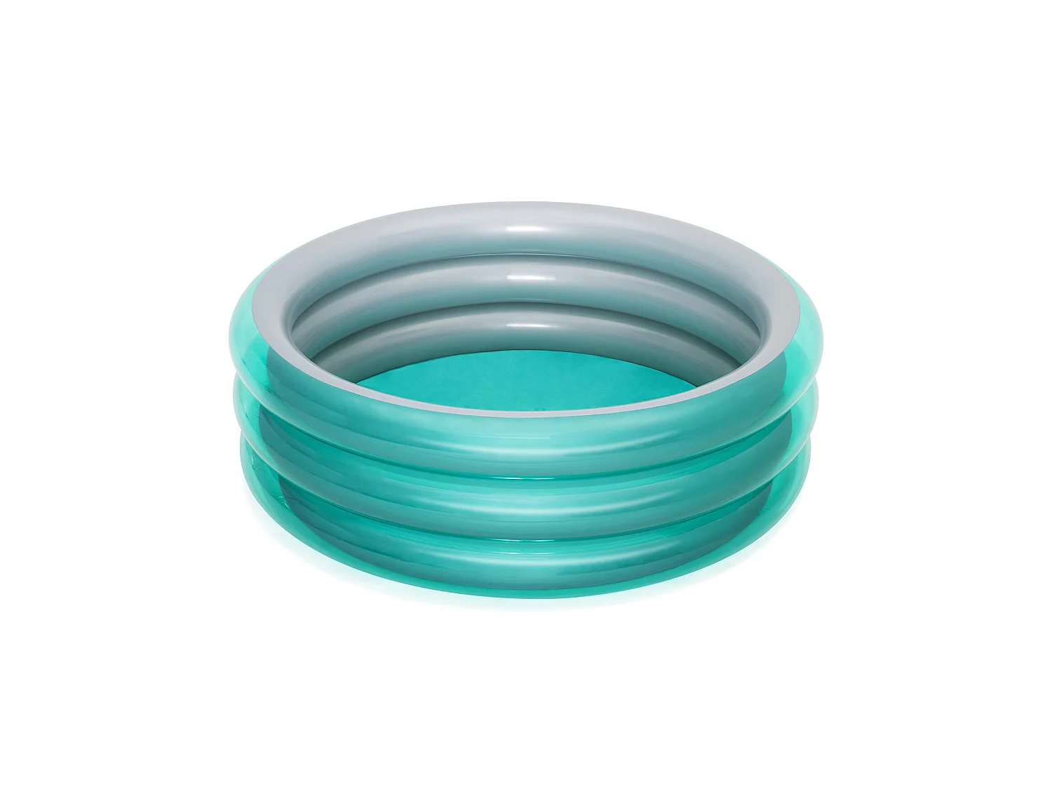 Piscine Gonflable pour Enfants Bestway Big Metallic 3-Ring Pool 170x53 cm