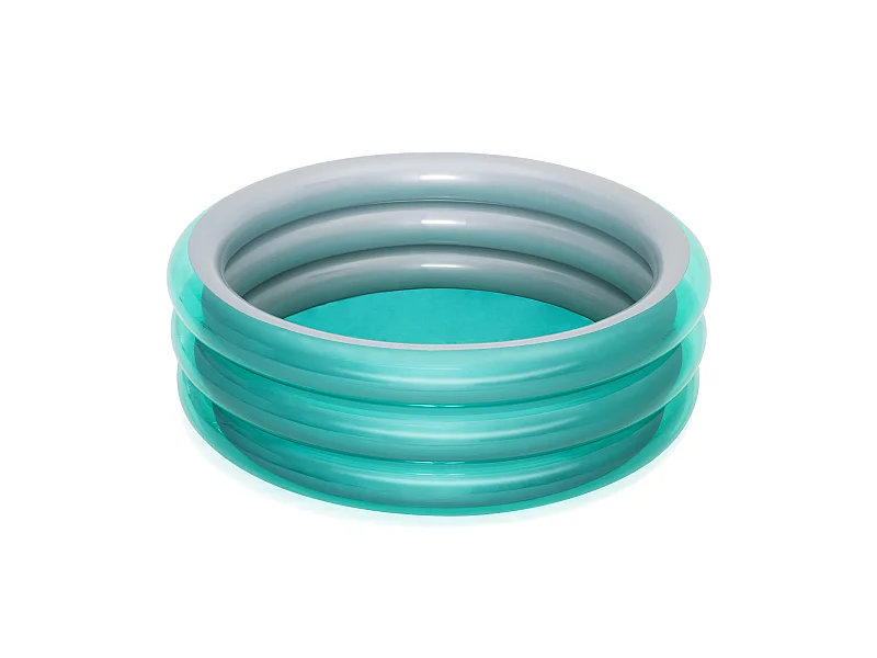 Piscine Gonflable pour Enfants Bestway Big Metallic 3-Ring Pool 170x53 cm